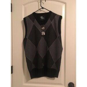 The North Pole Men's Argyle Sweater Vest Size M Multicolor